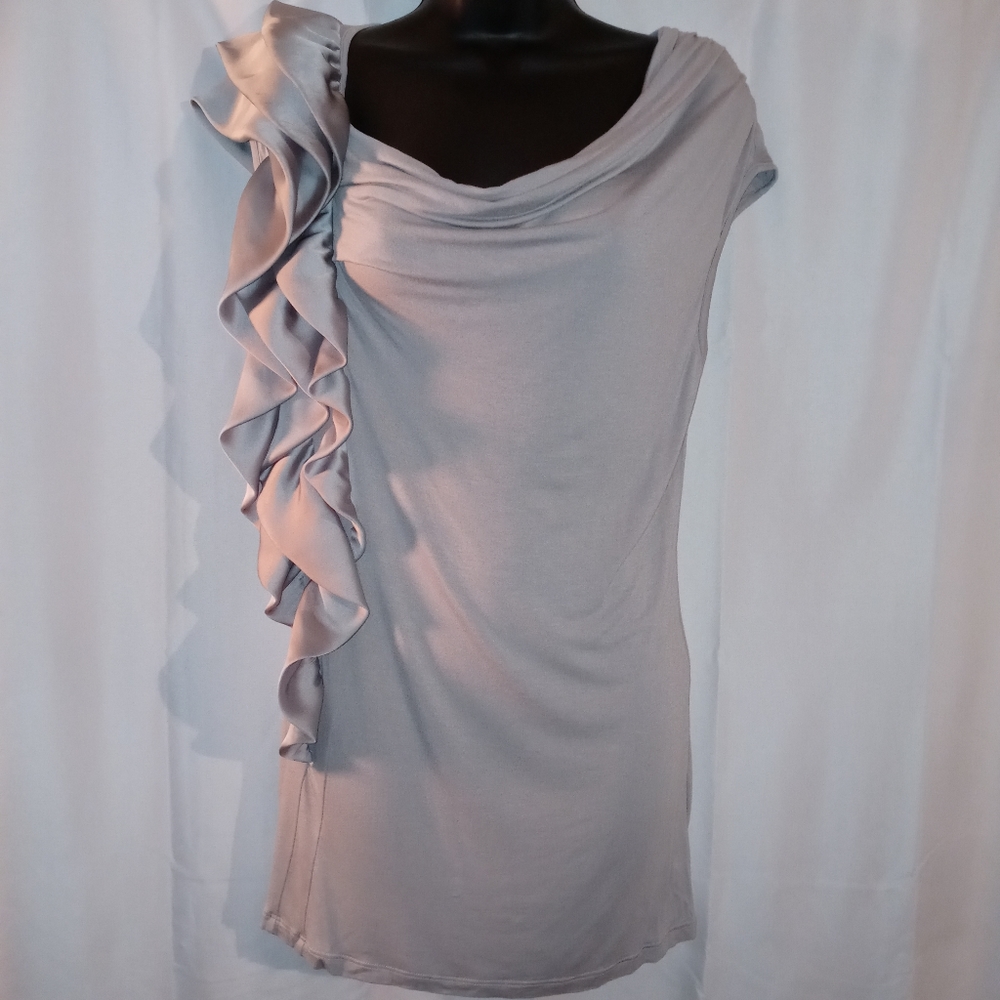 Pleione Ruffle Top